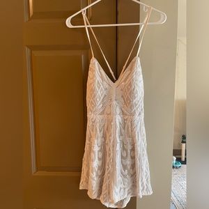 Lulus catch a spark romper